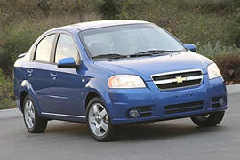 Chevrolet Aveo — підбір амортизаторів SACHS у компанії TESMA